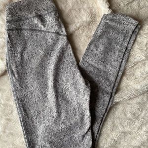Gymshark gray fleur leggings